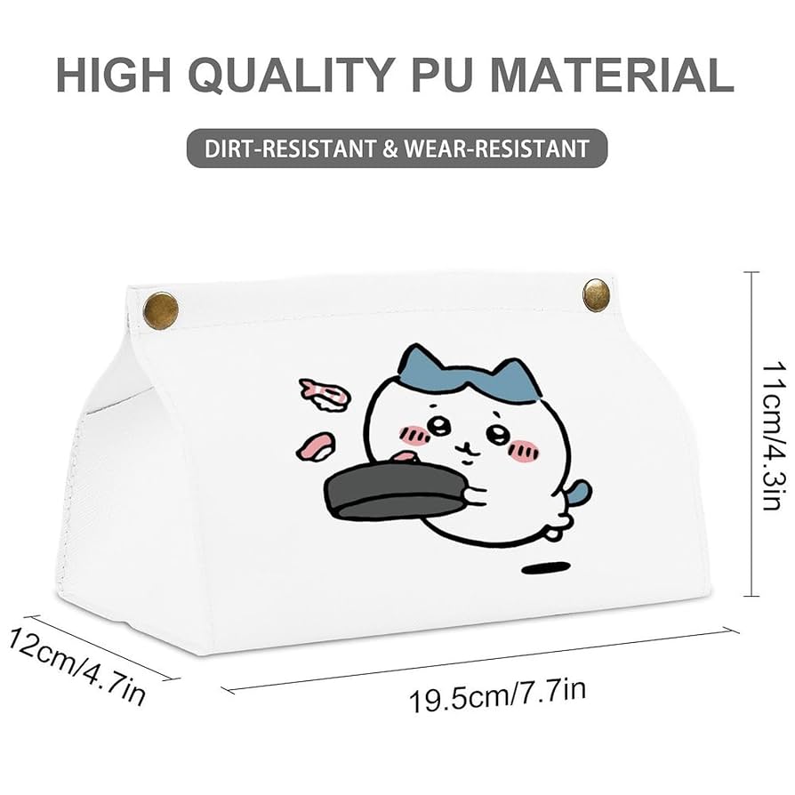 ちいかわ　はちわれ　ハチワレ　ティッシュカバー　ランチバッグ　お弁当　小物入れ Amazon｜ティッシュケース ちいかわ ハチワレ ティッシュ